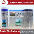 heat transfer printing foil for metal